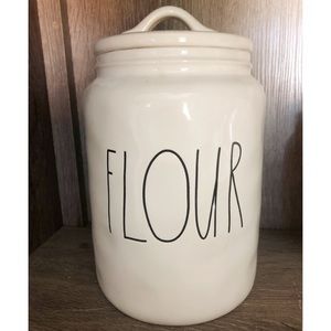 Lg Rae Dunn Flour Jar